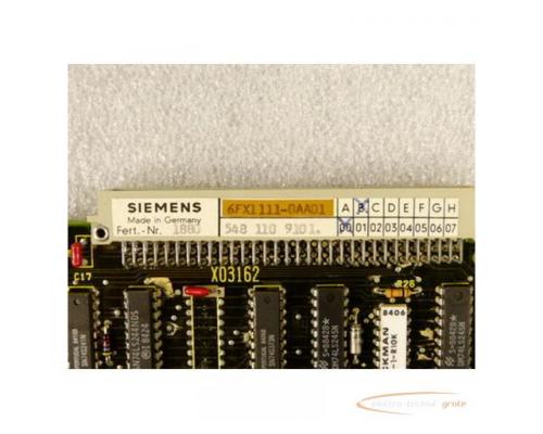 Siemens 6FX1111-0AA01 Karte - Bild 3