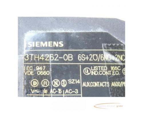 Siemens 3TH4262-0B Schütz mit 24V Spulenspannung - Bild 2