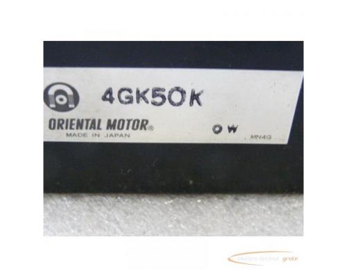 Oriental Motor 4GK50K Reduzier-Getriebe-Kopf - Bild 2