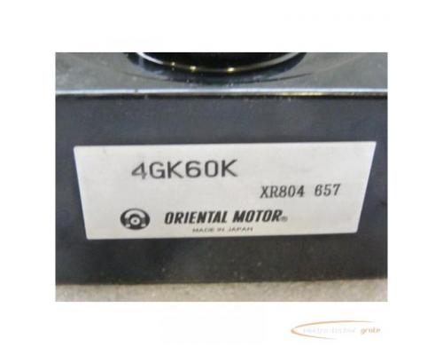 Oriental Motor 4GK60K Reduzier-Getriebe-Kopf - Bild 2