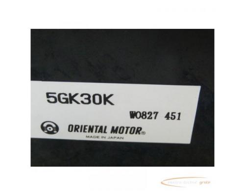 Oriental Motor 5GK30K Reduzier-Getriebe-Kopf - Bild 2