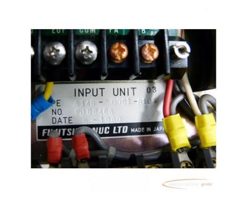 Fujitsu Fanuc A14B-0061-B103 03 Input Unit mit Trafo ETOE 20_200/25Sc - Bild 2