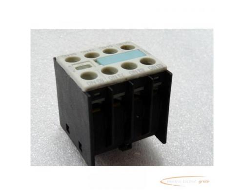 Siemens 3RH1911-1FA40 Hilfsschalterblock E02 - Bild 1