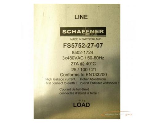 Schaffner FS5752-27-07 Line Filter Module - Bild 3