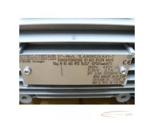 Siemens 1LA9090-2KA91-Z Motor - Bild 3