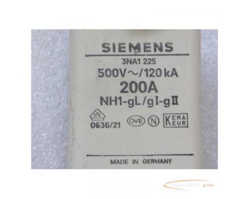 Siemens 3NA1225 200A NH1-gL/gI-gII 500V~ Sicherungseinsatz - Bild 3