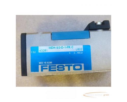 Festo MDH-5/2-D-1-FR C Magnetventil 43281 - Bild 2