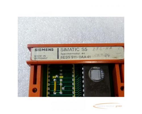 Siemens S5 6ES5911-0AA 41 Simatic Eprom - Bild 2