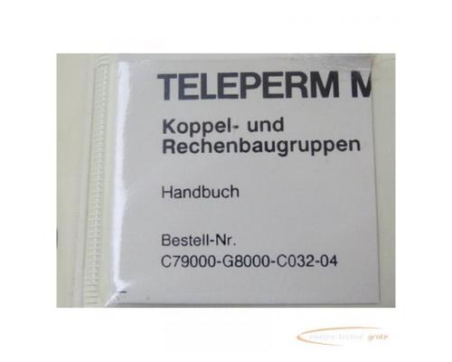 Siemens Teleperm M C79000-G8000-C032-04 Koppel- und Rechenbaugruppe Handbuch - Bild 2