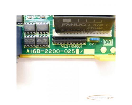 Fanuc A16B-2200-0250 Control Board - Bild 3