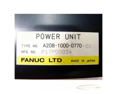 Fanuc A20B-1000-0770-01 Power Unit - Bild 3