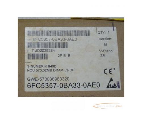 Siemens Sinumerik 840D NCU 573 32MB 6FC5357-0BA33-0AE0 =ungebraucht!!! - Bild 2