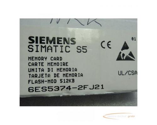 Siemens Simatic S5 Memory Card 6ES5374-2FJ21 - Bild 1