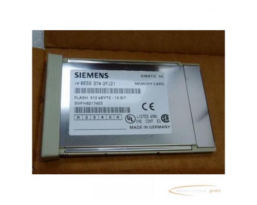 Siemens Simatic S5 Memory Card 6ES5374-2FJ21 - Bild 2