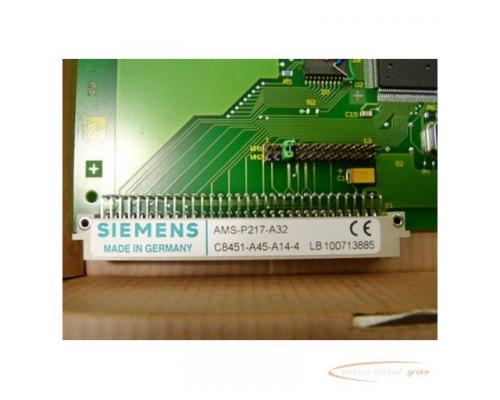 Siemens C8451-A45-A14-4 Eing. Optokoppl. AMS-P217-A32 - ungebraucht! - - Bild 2