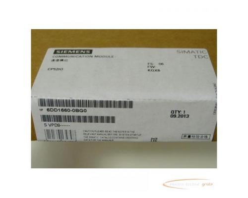 Siemens 6DD1660-0BG0 Communication Module - ungebraucht, in versiegelter Originalverpackung! - - Bild 2