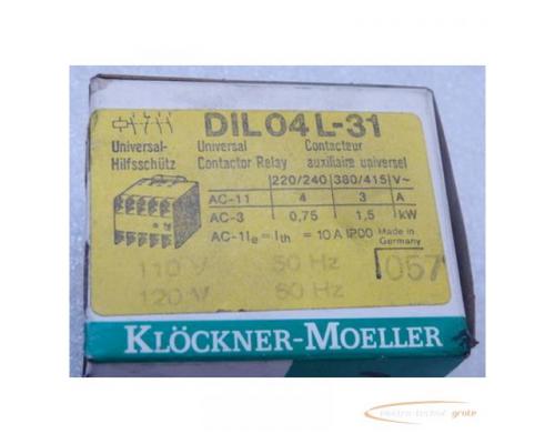 Klöckner Moeller Universal - Hilfsschütz DIL04L - 31 = - ungebraucht - - Bild 1