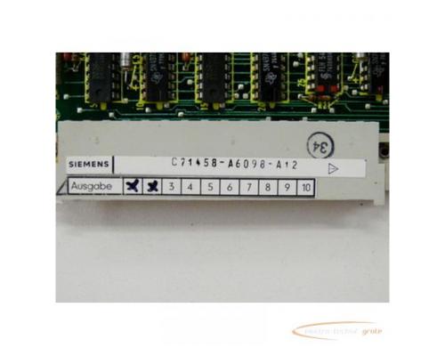 Siemens C71458-A6098-A12 Karte - Bild 3