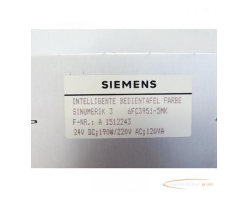 Siemens 6FC3951-5MK Intelligente Bedientafel Farbe - Bild 3