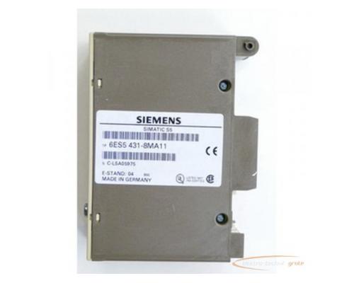 Siemens 6ES5431-8MA11 Digitaleingabe - ungebraucht! - - Bild 2