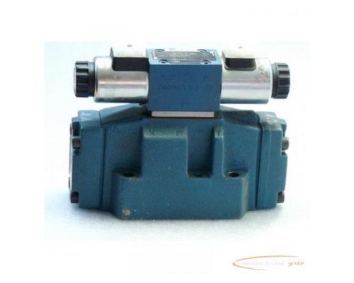 Rexroth Steuerblock 4WEH 16 M71/6EG24 N9TK4 mit Wegeventil 4WE 6 J62/EG24N9K4 24 V DC 1,25 A gebrauc - Bild 1