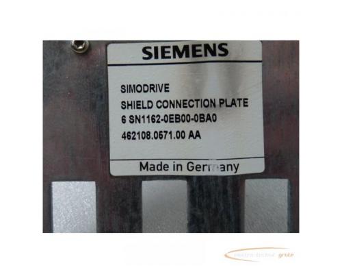 Siemens 6SN1162-0EB00-0BA0 Simodrive Shiled Connection Plate - Bild 2