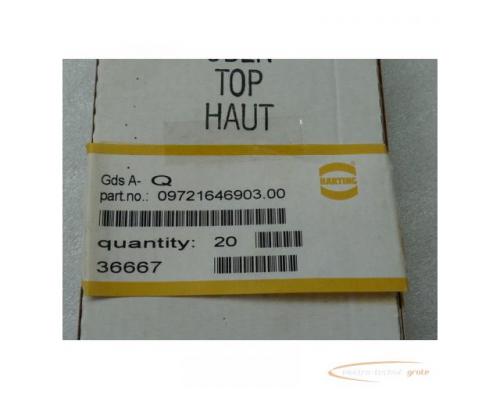 Harting 09 72 164 6903 Federleiste 64 pol gerader Stecker ungebraucht - Bild 1