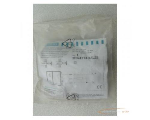 Siemens 3RG4114-3AL22 Induktiver Näherungsschalter BERO 10 .. 30 V DC pnp NO 0 , 3 A - sn 1 = 15 mm - Bild 1