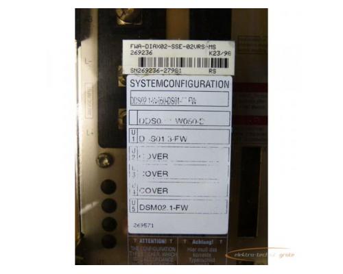 Indramat DDS02.1-W050-DS01-02 Digital A.C. Servo Controller SN 263500-40866 - Bild 3