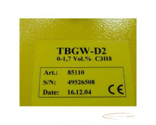 TBGW-D2 0 - 1 , 7 Vol % C3H8 Gehäuse 52 mm x 113 mm ungebraucht - Bild 2