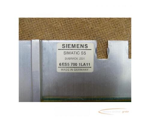 Siemens 6ES5700-1LA11 Subrack ZG1 - Bild 3