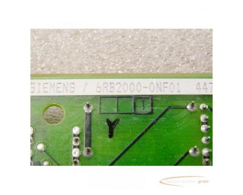 Siemens 6RB2000-0NF01 Simodrive Regulator Board - ungebraucht - - Bild 2