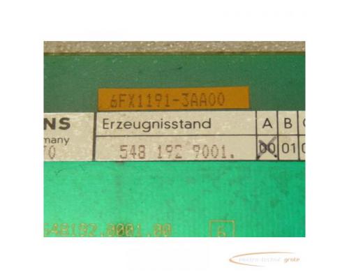 Siemens 6FX1191-3AA00 E Stand 00 - ungebraucht - - Bild 2