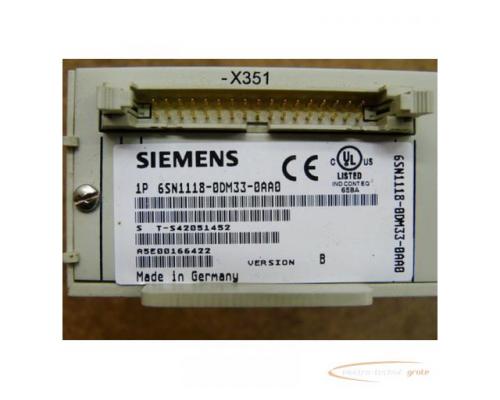 Siemens 6SN1118-0DM33-0AA0 Regelkarte SN: S T-S42051452 - Bild 3