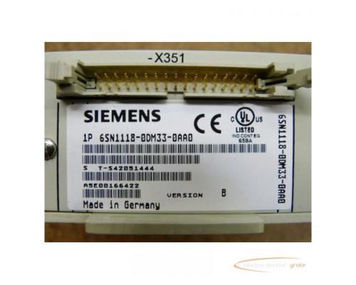 Siemens 6SN1118-0DM33-0AA0 Regelkarte SN: S T-S42051444 - Bild 3