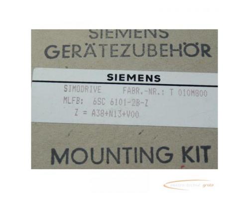 Siemens 6SC6101-2B-Z Simodrive Mounting Kit Gerätezubehör - ungebraucht - in geöffneter OVP - Bild 1