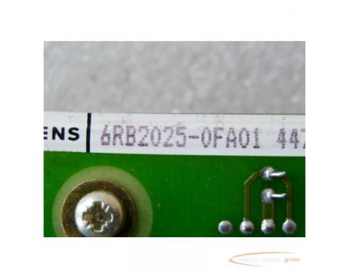 Siemens 6RB2025-0FA01 Simodrive Leistungsteil - ungebraucht - - Bild 2