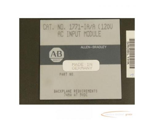 Allen Bradley 1771 IA /A Input Module 120V AC - Bild 2