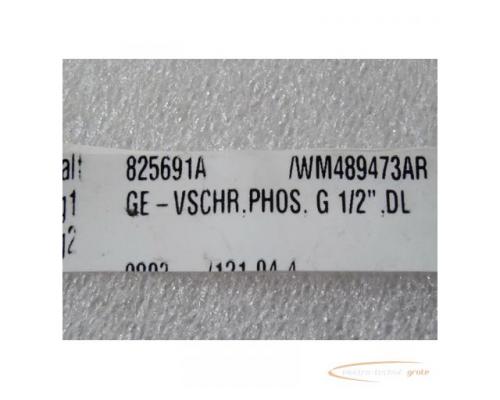 Gerade Einschraub Verschraubung G 1 / 2 " Innendurchmesser Anschluß 10 mm / 12 mm - ungebraucht - - Bild 1