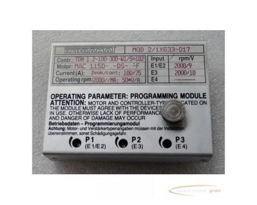 Indramat Programmiermodul MOD 2/1X633-017 für TDM 1.2-100-300-W1/So102 - Bild 1