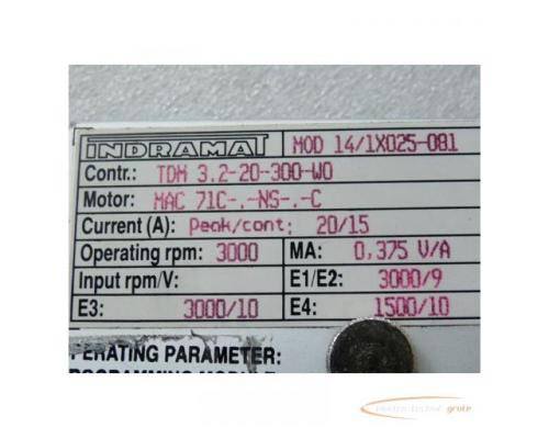 Indramat Programmiermodul MOD 14/1X025-081 für TDM 3.2-20-300-W0 - Bild 2