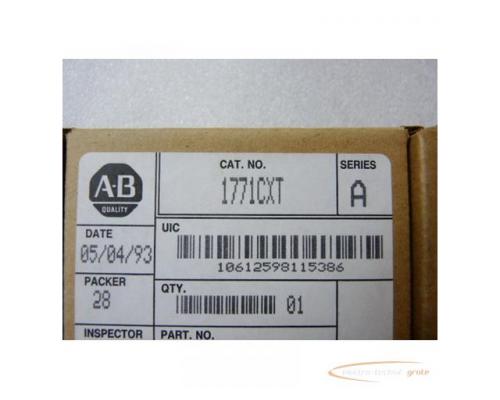 Allen Bradley 1771CXT Series A - ungebraucht - in geöffneter OVP - Bild 3