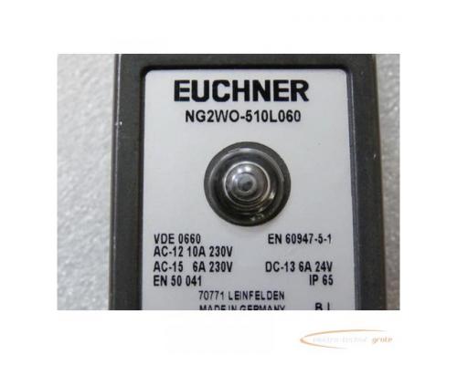 Euchner NG2WO-510L060 Positionsschalter nach DIN 50 041 AC - 12 10 A 230 V AC - 15 6 A 230 V - Bild 2