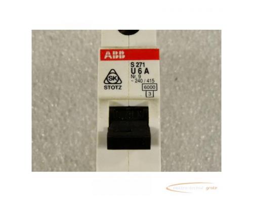 ABB S271 U6A Leitungsschutzschalter - Bild 2