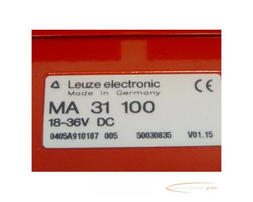 Leuze MA 31 100 Modulare Anschlußeinheit 50030835 18 - 36 V DC - ungebraucht - - Bild 2