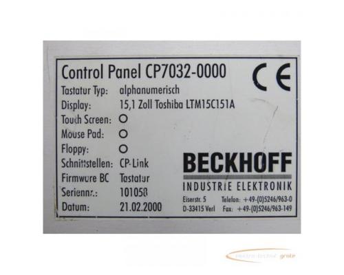 Beckhoff CP7032-0000 Control Panel - Bild 6