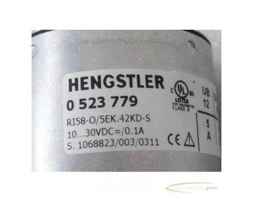 Hengstler RI58-O/5EK.42KD-S Inkrementaler Drehgeber 0523779 10 - 30 VDC - ungebraucht - - Bild 2