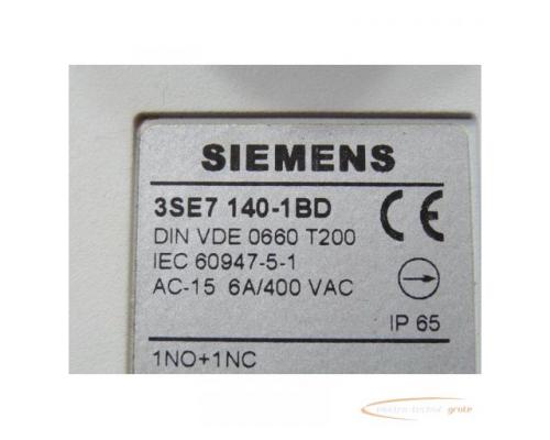 Siemens 3SE 7140-1BD Seilzugschalter Sirius mit Metallgehäuse - ungebraucht - - Bild 2