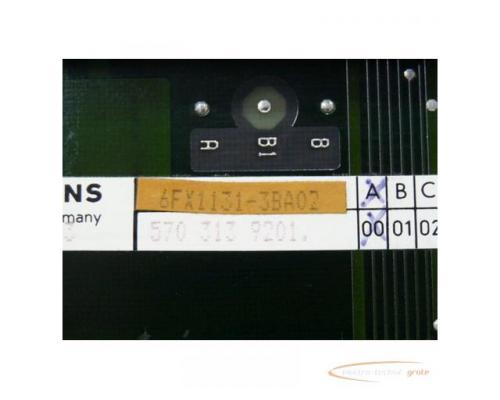 Siemens 6FX1131-3BA02 Busplatte E Stand A - Bild 2