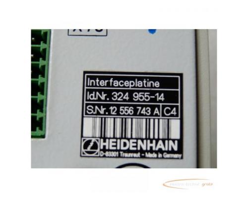 Heidenhain Id Nr 324 955-14 SN:12556743A Interfaceplatine - Bild 2